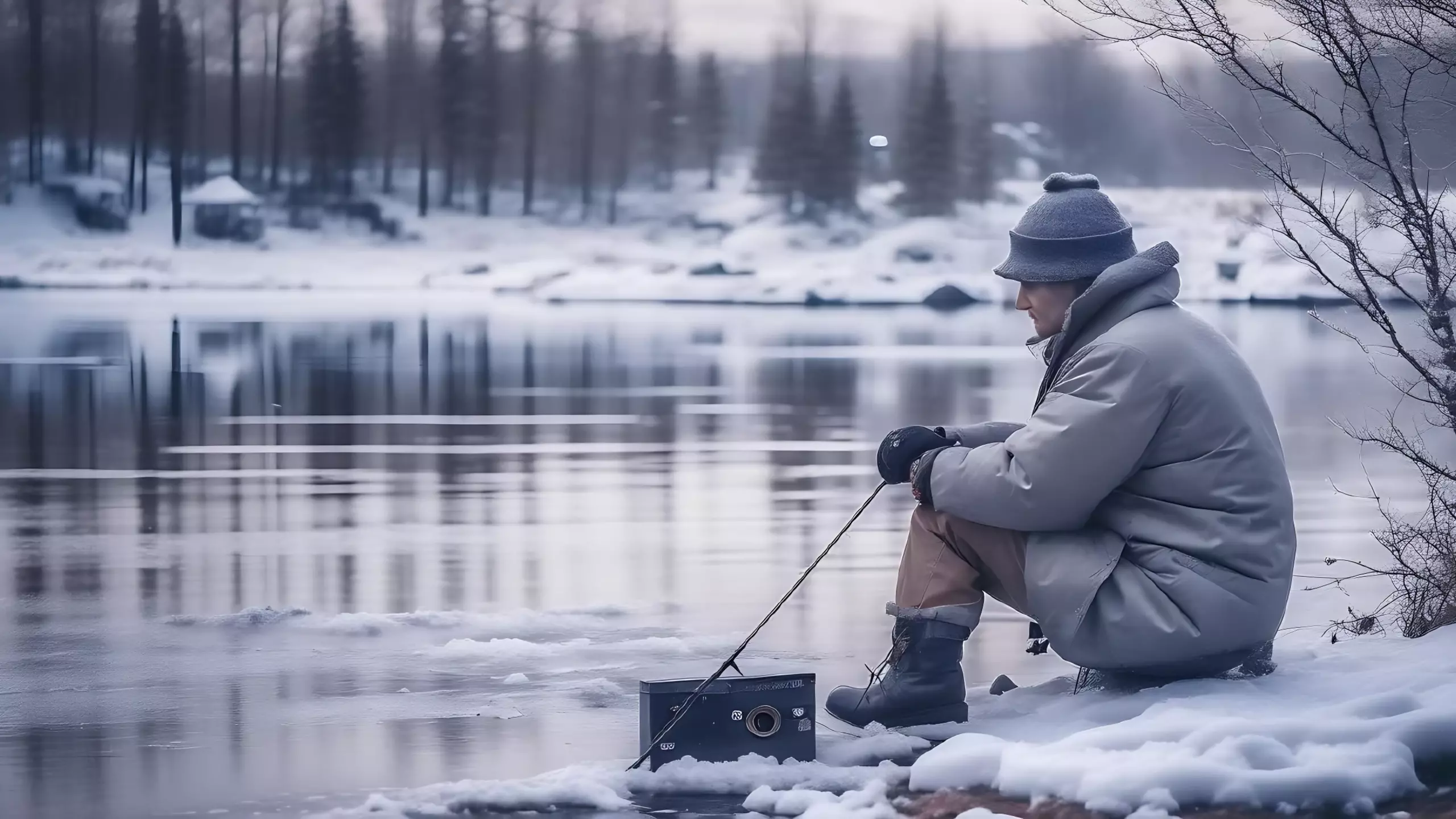 В МЧС рассказали, когда в Пермском крае безопасно идти на зимнюю рыбалку