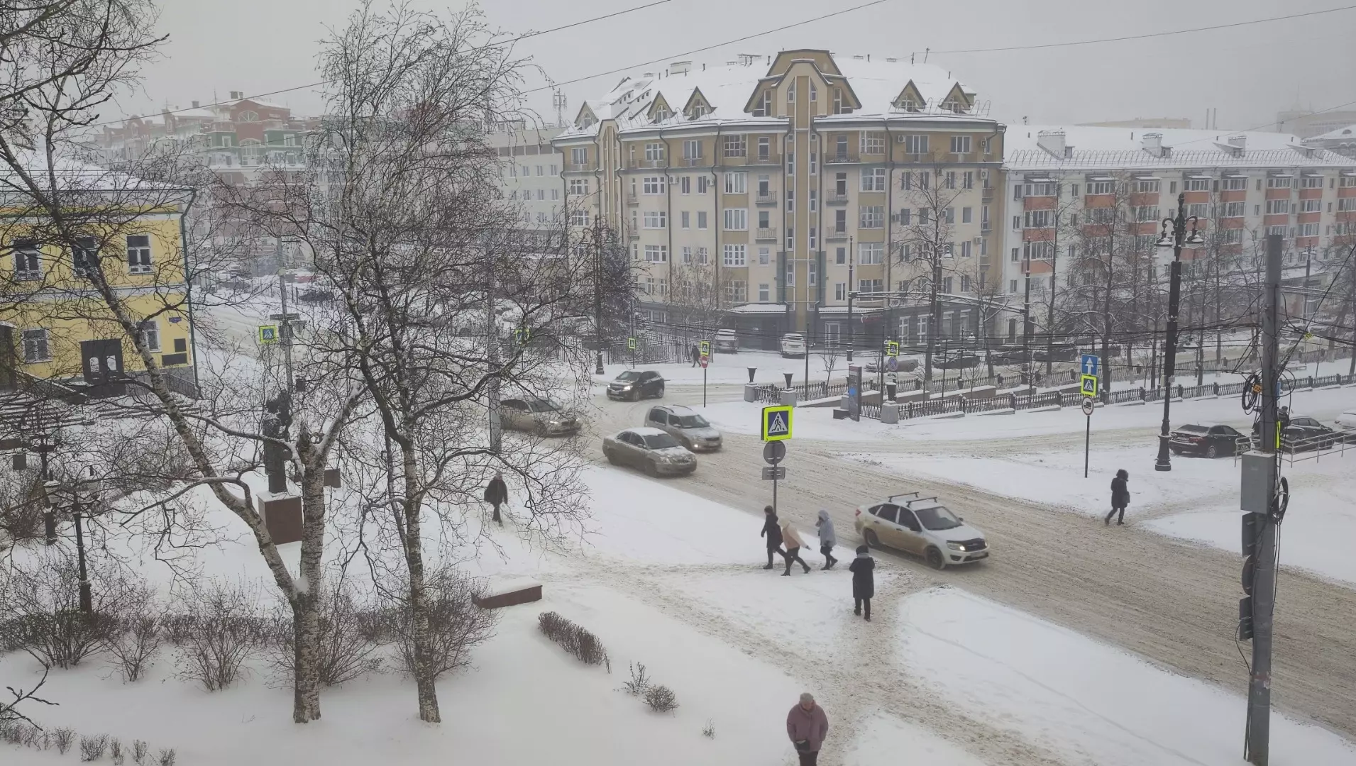 МЧС предупреждает пермяков о сильном снеге в Пермском крае
