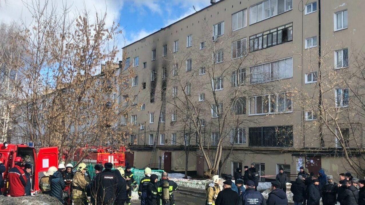 В Перми начали ремонтировать дом на улице Чернышевского, где в марте взорвался бытовой газ