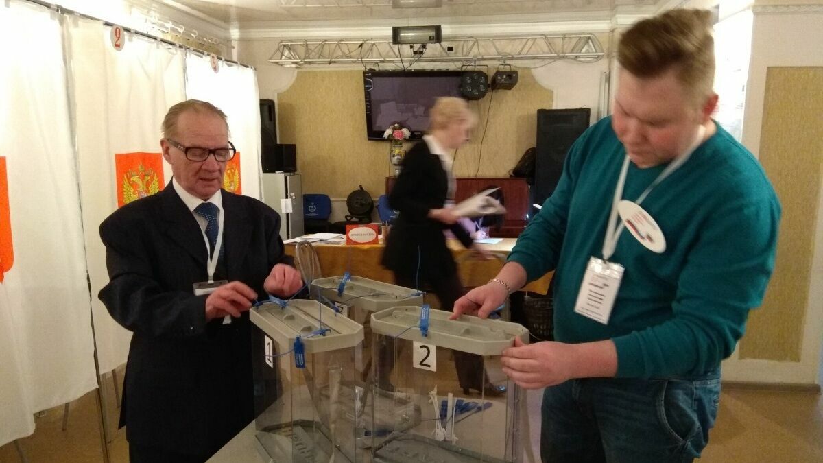В Прикамье Владимир Путин получил три четверти голосов