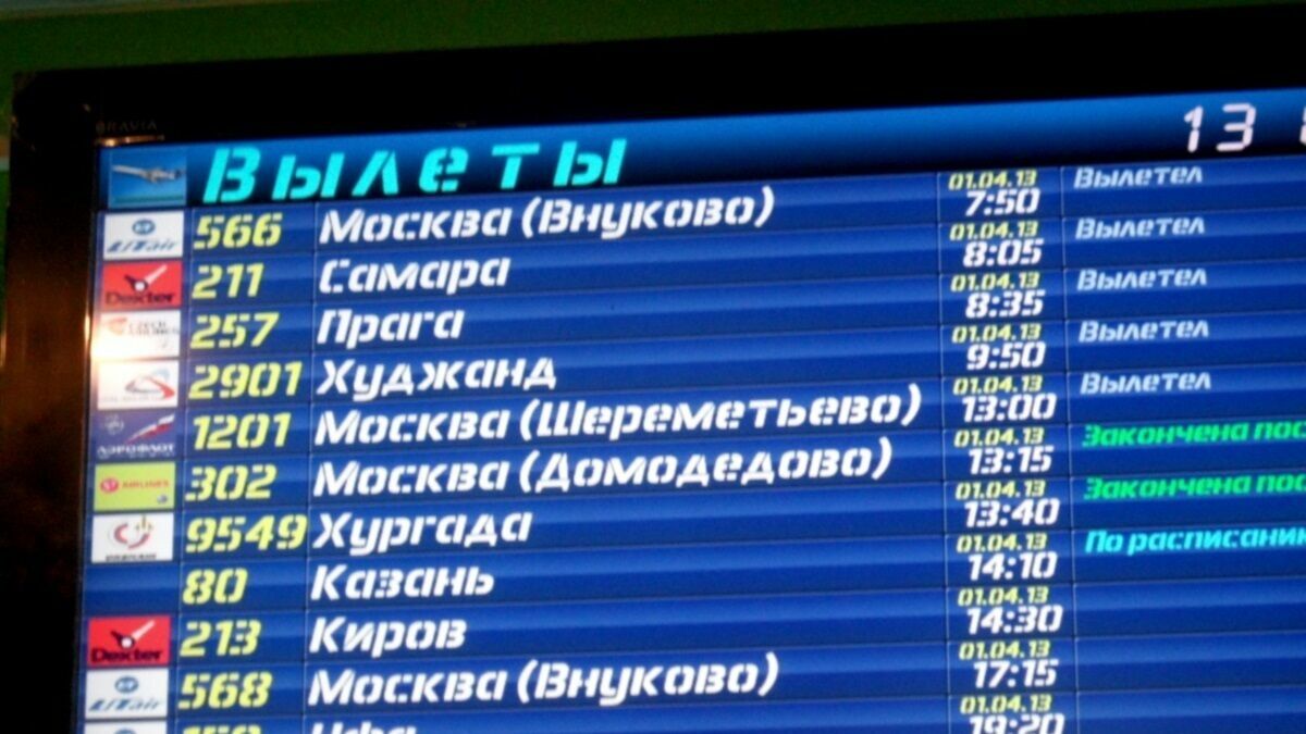Самолет, вылетевший из Москвы в Пермь, сделал шесть кругов над городом