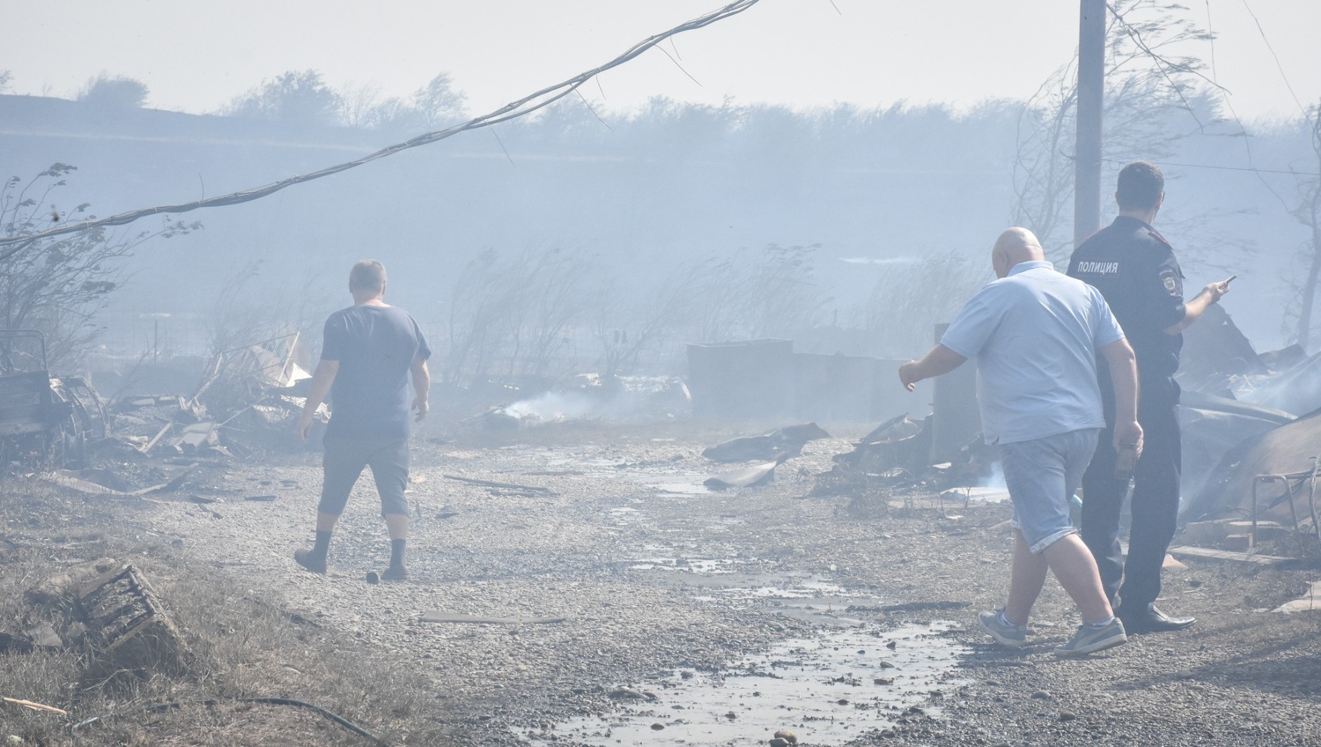 В Пермском крае пострадали два ребенка из-за загоревшегося мусора