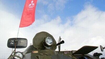 Милитари-оффроад от Mitsubishi: открытие трассы препятствий в Перми