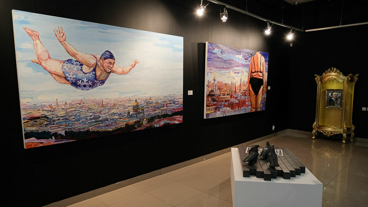 В Перми открылась персональная выставка Сергея Шнурова. Фоторепортаж 18+
