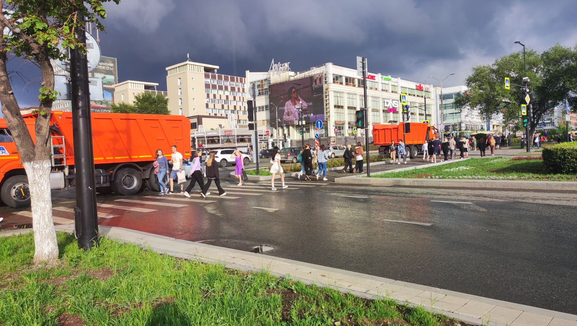 В центре Перми в субботу 22 июля ограничат движение транспорта