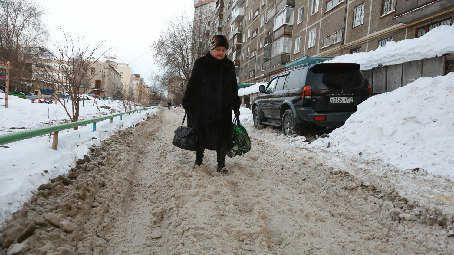 4 января в Перми начнутся контрольные рейды по уборке снега