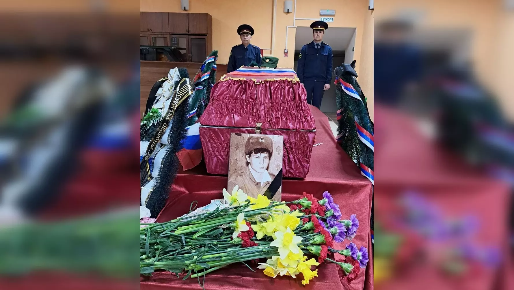 В Оханске 1 мая прошло прощание с погибшим на СВО Дмитрием Соловьевым