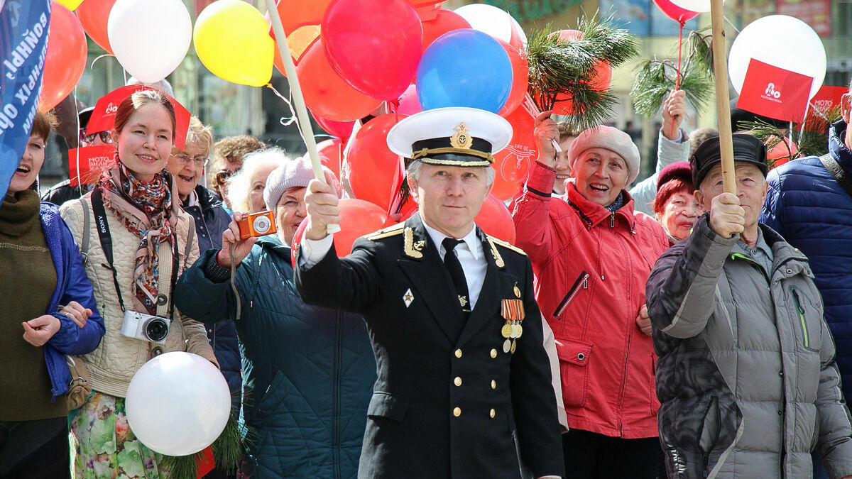 В Перми прошла первомайская демонстрация. Фоторепортаж Properm.ru